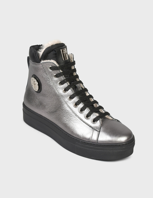 серебряные Ботинки Cesare Paciotti 69709-silver