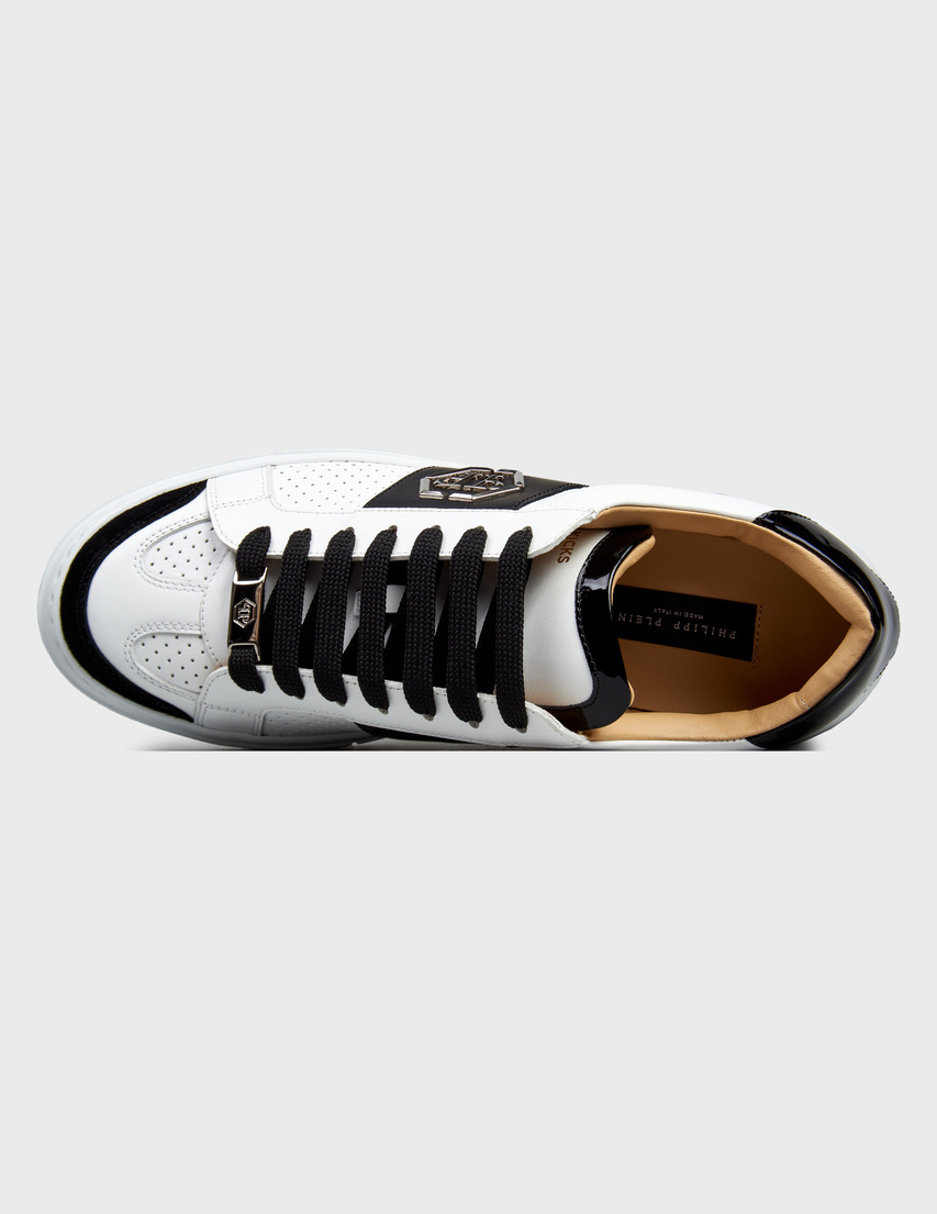 белые мужские Кеды Philipp Plein 3917_white 22578 грн