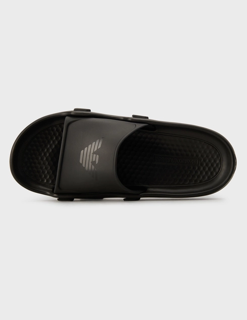 черные мужские Шлепанцы Emporio Armani XVPS15-XD444-Q781_black 5513 грн