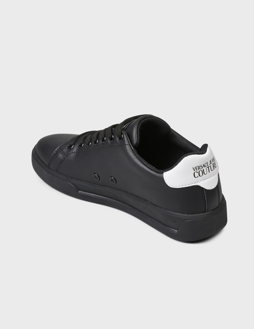 мужские черные Кеды Versace Jeans Couture E0YZBSH171779899 - фото-2