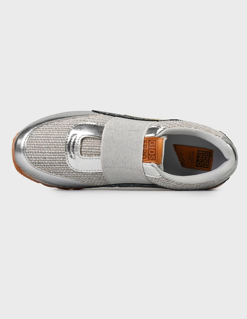 серебряные женские Кроссовки Gioseppo AGR-43399-grey-silver 3233 грн
