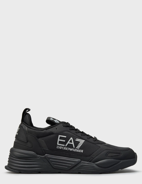 мужские черные текстильные Кроссовки Ea7 Emporio Armani 191-826_black - фото-5