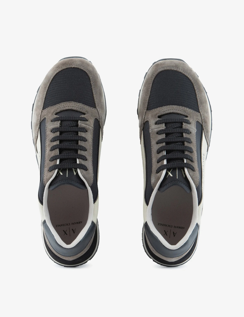 Кросівки Armani Exchange ms164_gray_188843 (Сірий) в інтернет