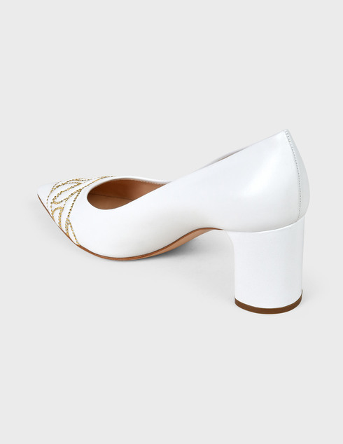 женские белые Туфли Casadei 659-white - фото-2