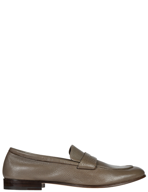 мужские коричневые кожаные Лоферы Fratelli Rossetti 51870-94536-brown - фото-5