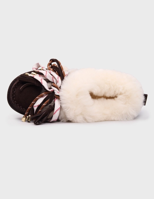 коричневые женские Угги Colors Of California Shear-06_brown 8539 грн