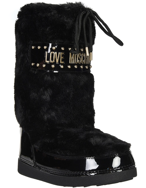 черные Сапоги Love Moschino AGR-24052_black