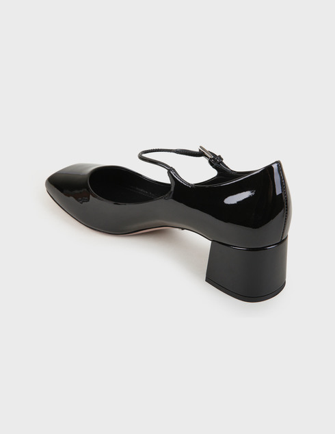 женские черные Туфли Prada 8005-black - фото-2