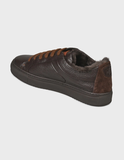 мужские коричневые Кеды Camerlengo M16110VERONA713-t-moro_brown - фото-2