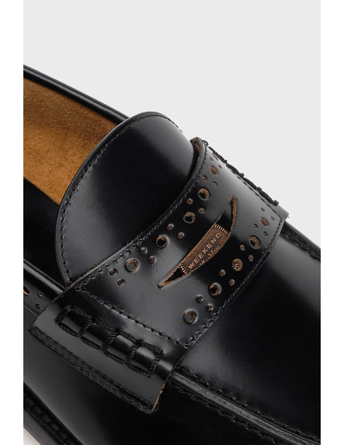 женские черные Лоферы Weekend Max Mara MAX_MARA_2114 - фото-2
