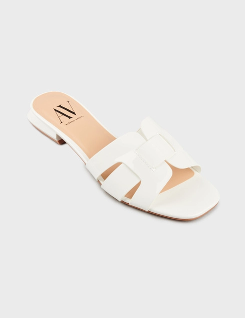 белые Шлепанцы Albano 6803-L_white