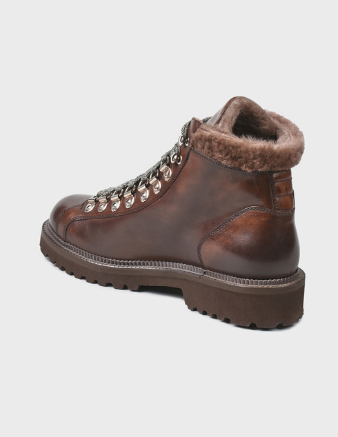 мужские коричневые Ботинки Eleventy 72-22-035-brown - фото-2