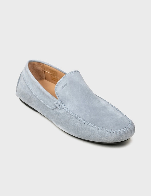 голубые Мокасины Brioni Br-QYPL0L-P8712-4900-blue