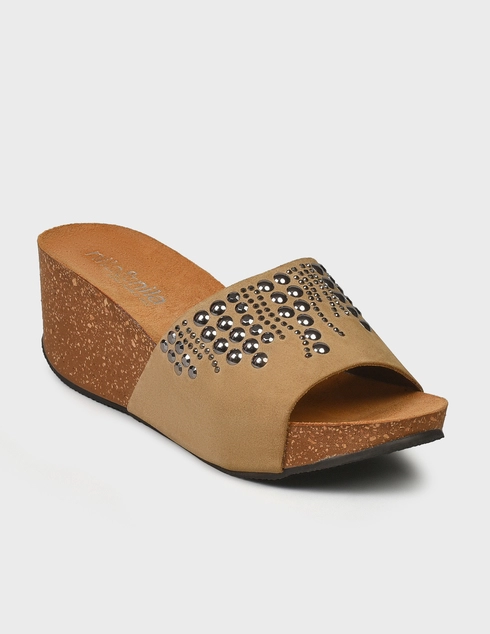 коричневые Шлепанцы Nila & Nila 9620_brown