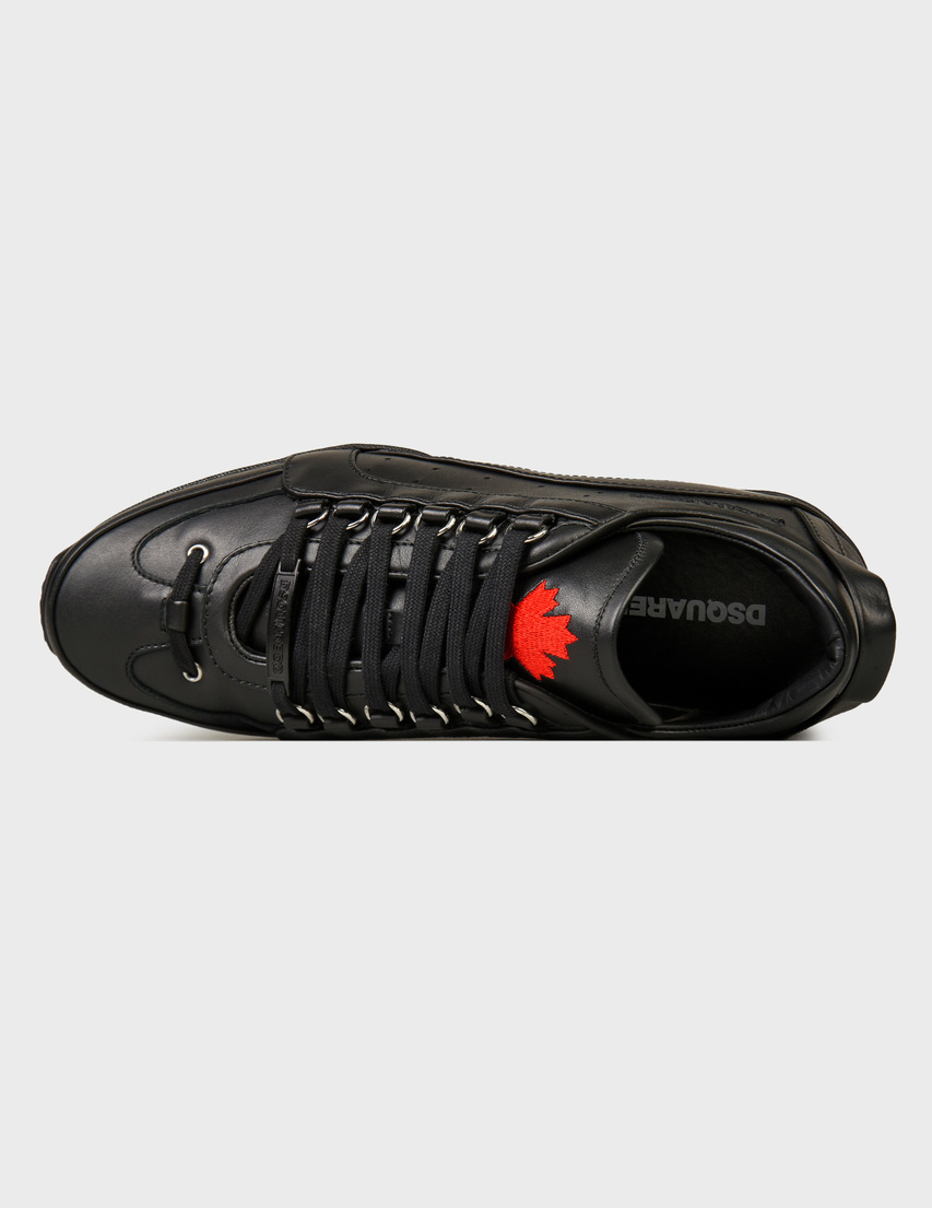 черные мужские Кроссовки Dsquared2 0299-black 15930 грн