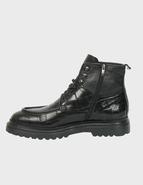 мужские черные Ботинки Lab Milano 508/2023 - фото-2