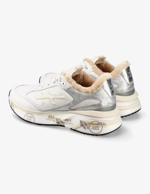 белые Кроссовки Premiata MOERUND_7798M размер - 35; 36; 37; 38; 39; 40; 41