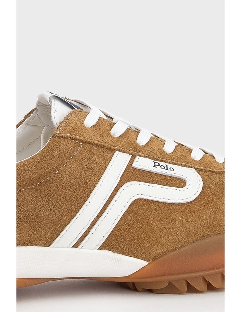 женские бежевые Кроссовки Polo Ralph Lauren RALPH_LAUREN_3678 - фото-2