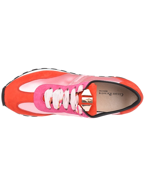 розовые женские Кроссовки Cesare Paciotti 461905-pink 9898 грн