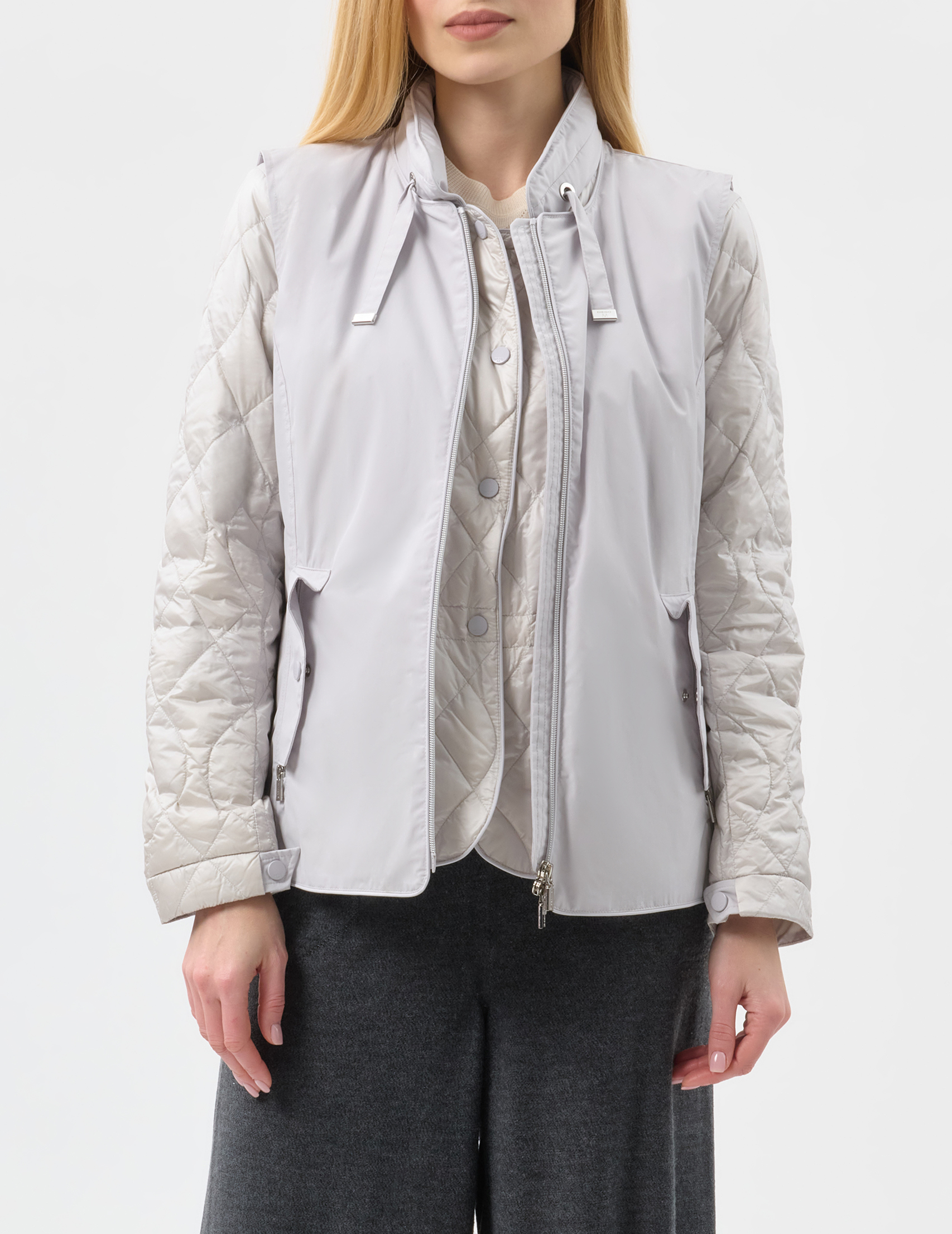 

Пуховик, Серый