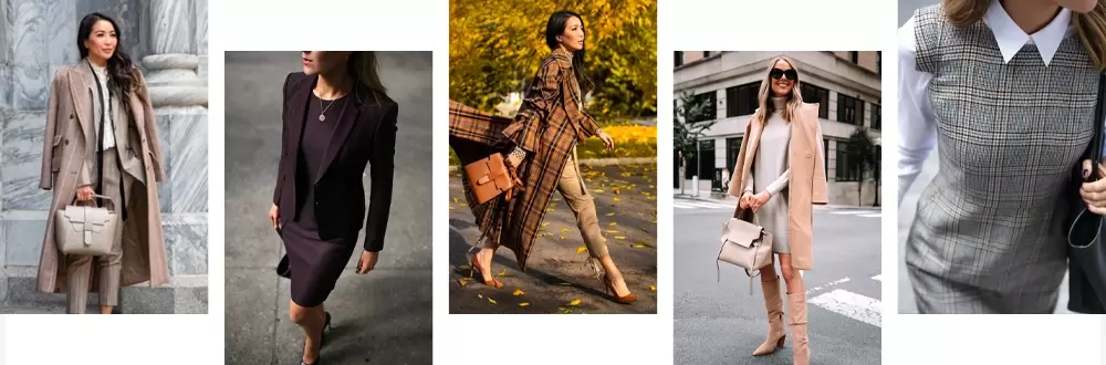Блогери у стильних образах офісної моди