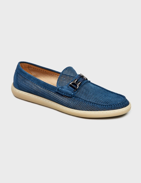 синие Мокасины Aldo Brue 7132_blue