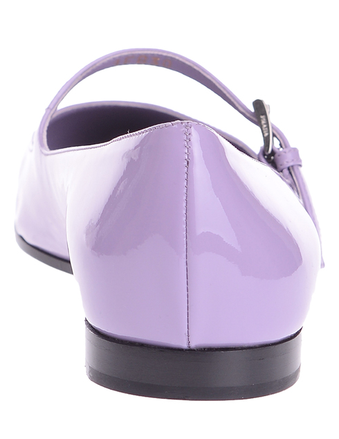 женские фиолетовые Туфли Prada 2610_purple - фото-2