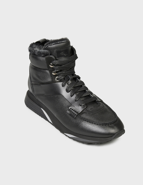 черные Ботинки Santoni Sant-MBEN21240NGGPNTEN01-black