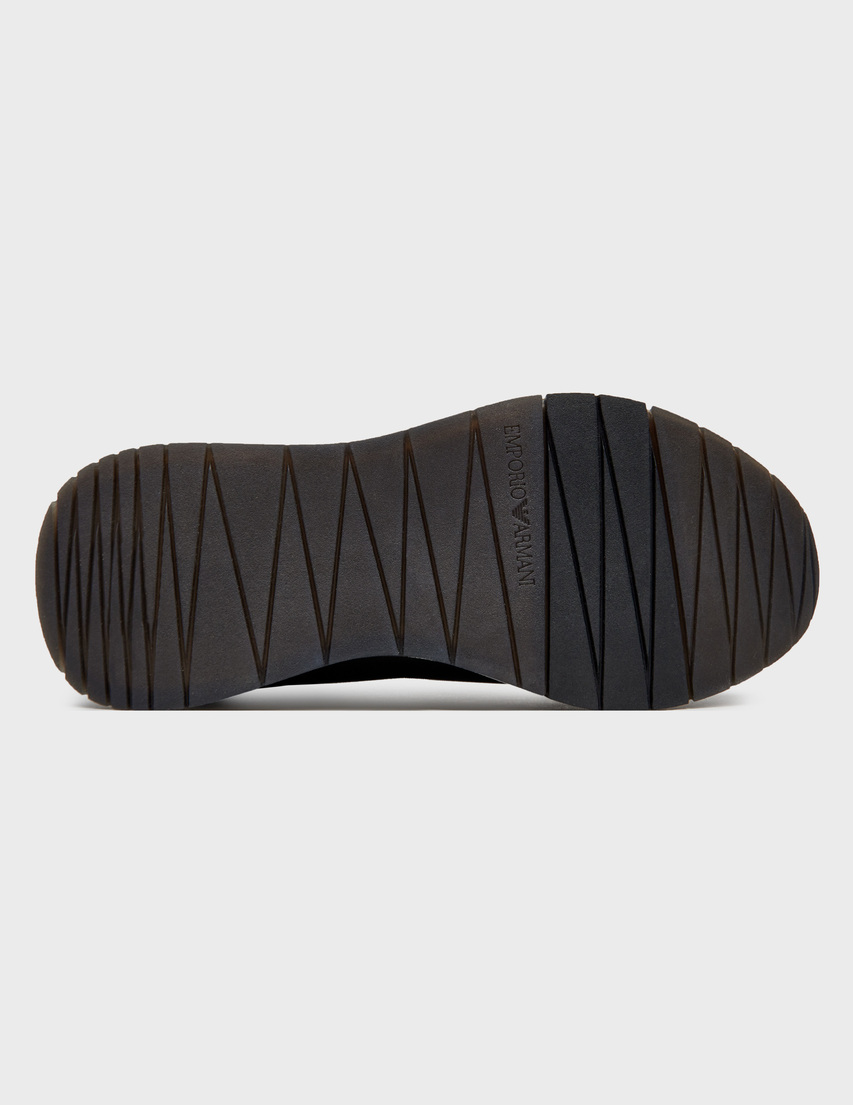 черные Кроссовки Emporio Armani 202_black размер - 35; 36; 37; 38; 39
