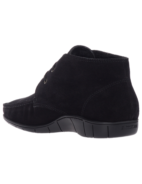 мужские черные Ботинки A.Testoni SM80447_black - фото-2