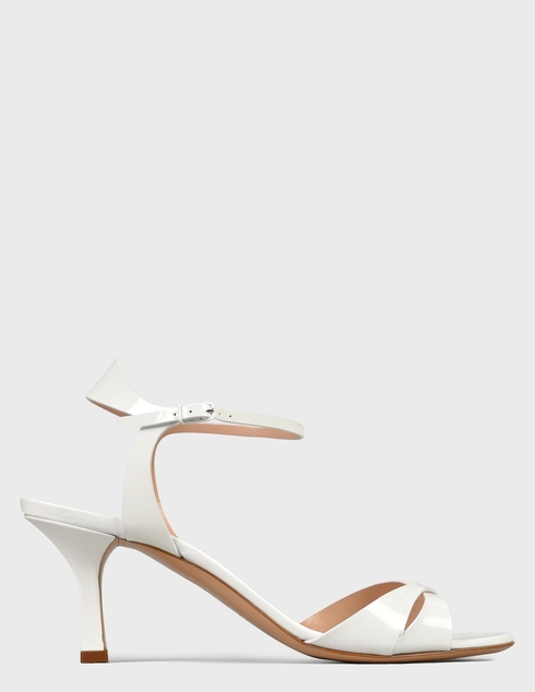 женские белые Босоножки Casadei 750-white - фото-6