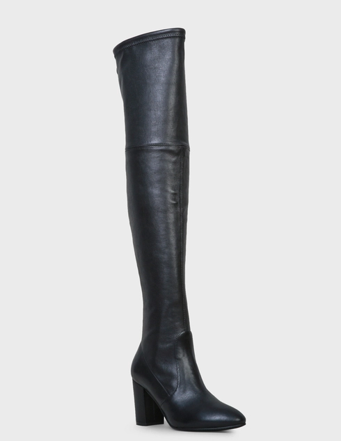 черные Ботфорты Stuart Weitzman SW-AW20-S6291-ZUZANNA-80-black