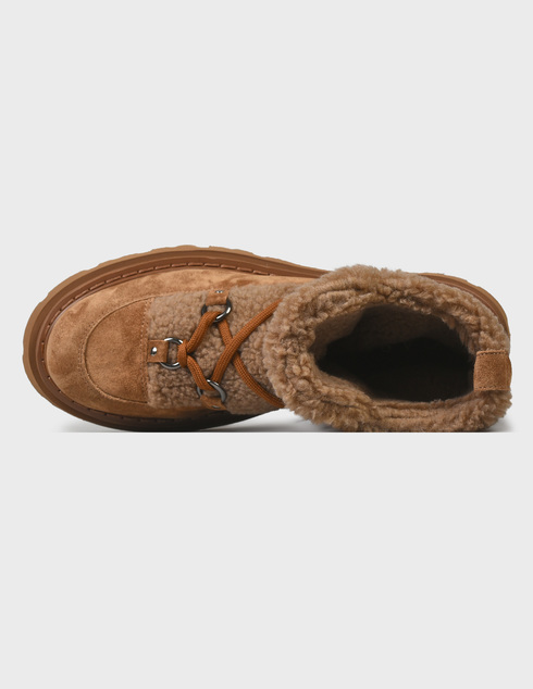 коричневые женские Ботинки Casadei 328-brown 21209 грн