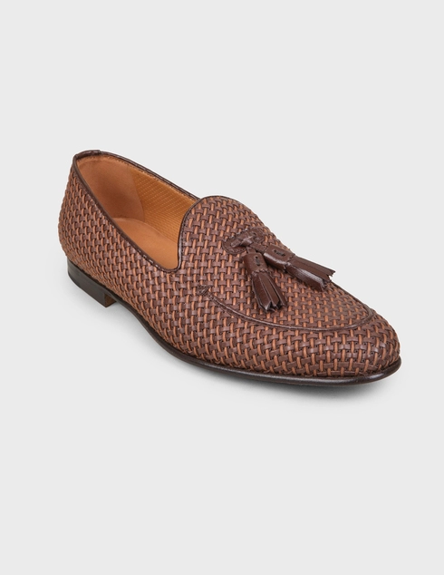 коричневые Лоферы Moreschi S43419-brown
