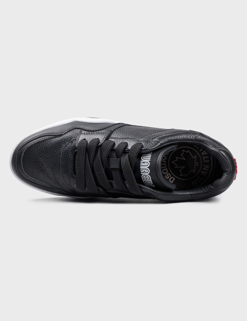 черные мужские Кеды Dsquared2 0355_black 16398 грн