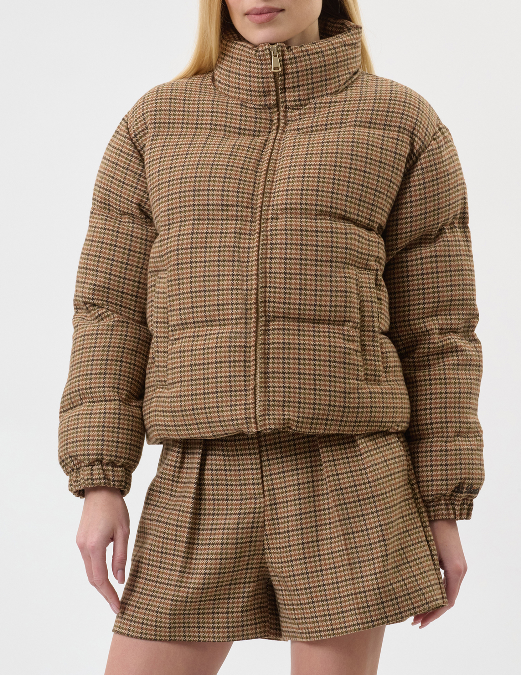 

Куртка, Многоцветный;коричневый