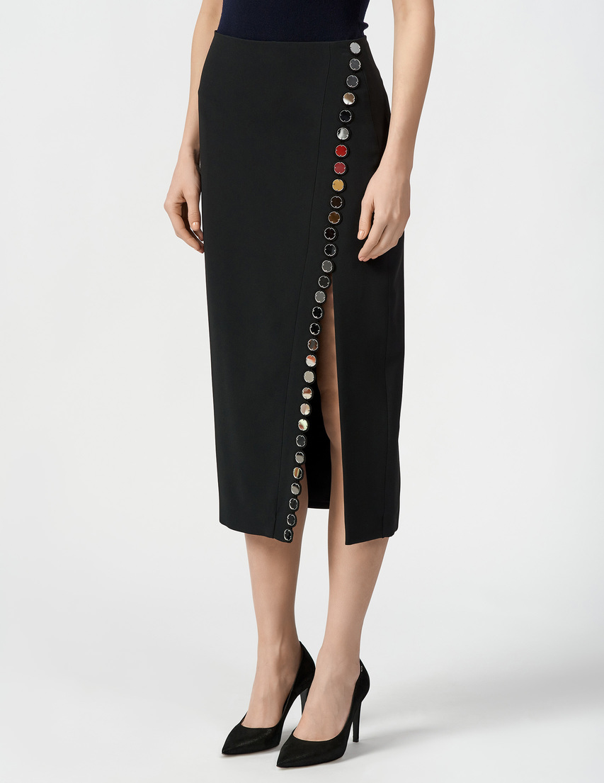 David Koma DKSS19DK39S-midi-black фото-2