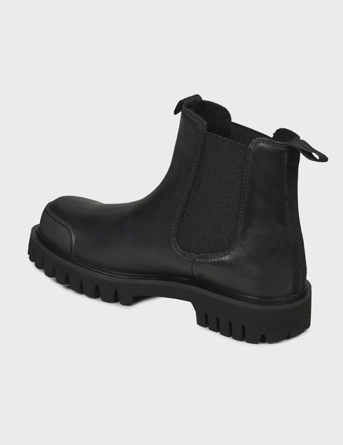 мужские черные Ботинки Armani Exchange XUM009XV617-00002_black - фото-2