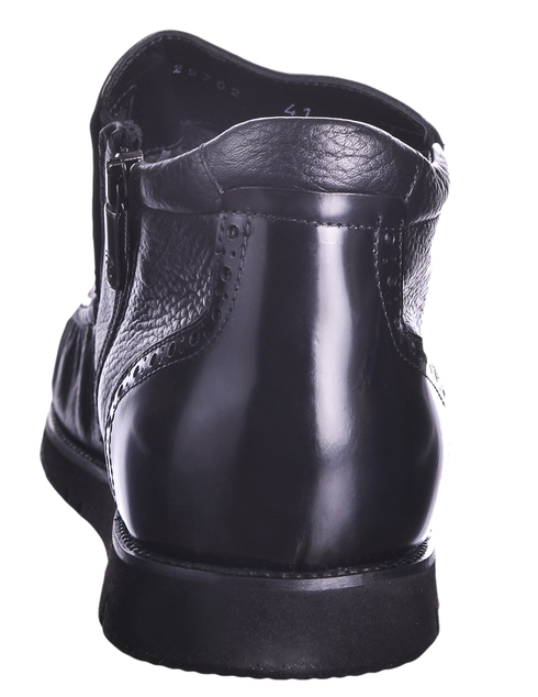 мужские черные Ботинки Gianfranco Butteri 29702-black - фото-2