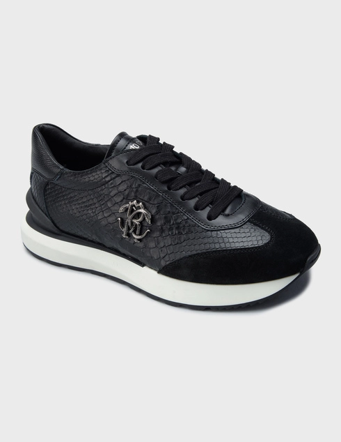 черные Кроссовки Roberto Cavalli 29780-3-piton_black