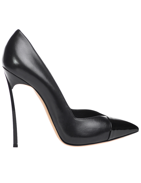 женские черные Туфли Casadei Т-213_black - фото-2