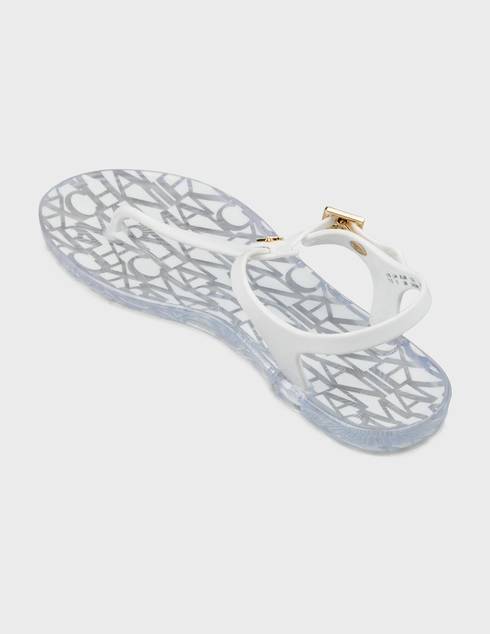 женские белые Сандалии Armani Exchange XDQ005XV306-00152_white - фото-2