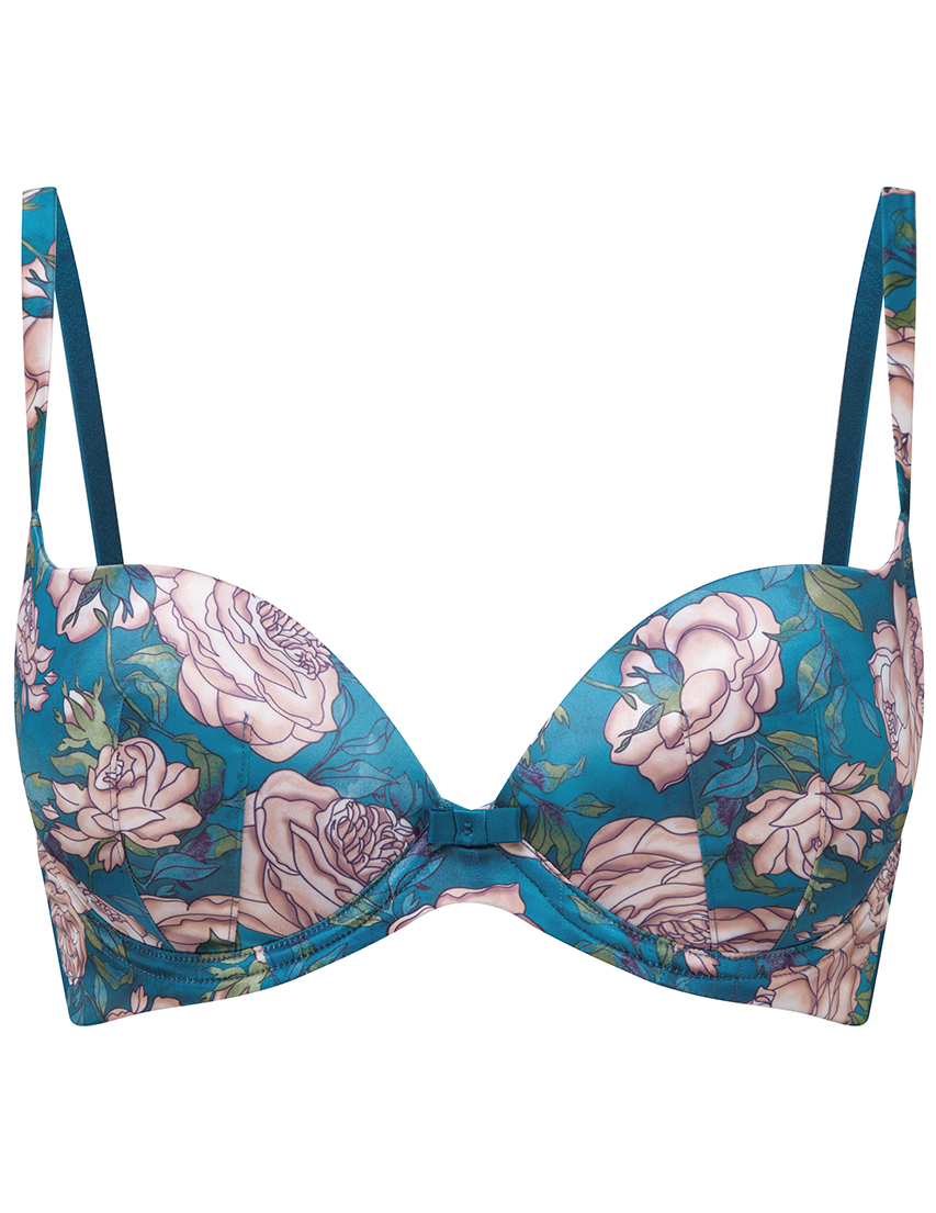 Женский бюстгальтер GOSSARD Japanese-Rose-11601_blue