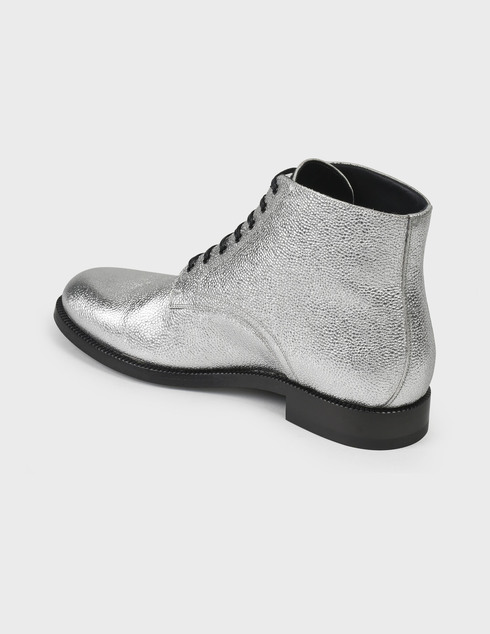 женские серебряные Ботинки Celine 4852-silver - фото-2