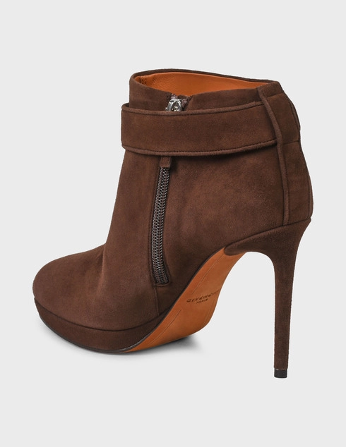 женские коричневые Ботильоны Givenchy 4662-brown - фото-2