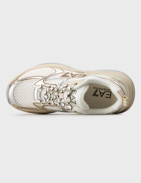 бежевые женские Кроссовки Ea7 Emporio Armani X8X249-XK446-D141_beige 11907 грн
