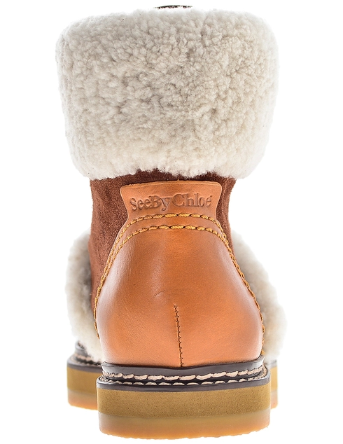 коричневые Ботинки See By Chloe CB27100-brown