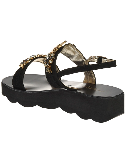 женские черные Сандалии Roberto Serpentini RS9909_black - фото-2