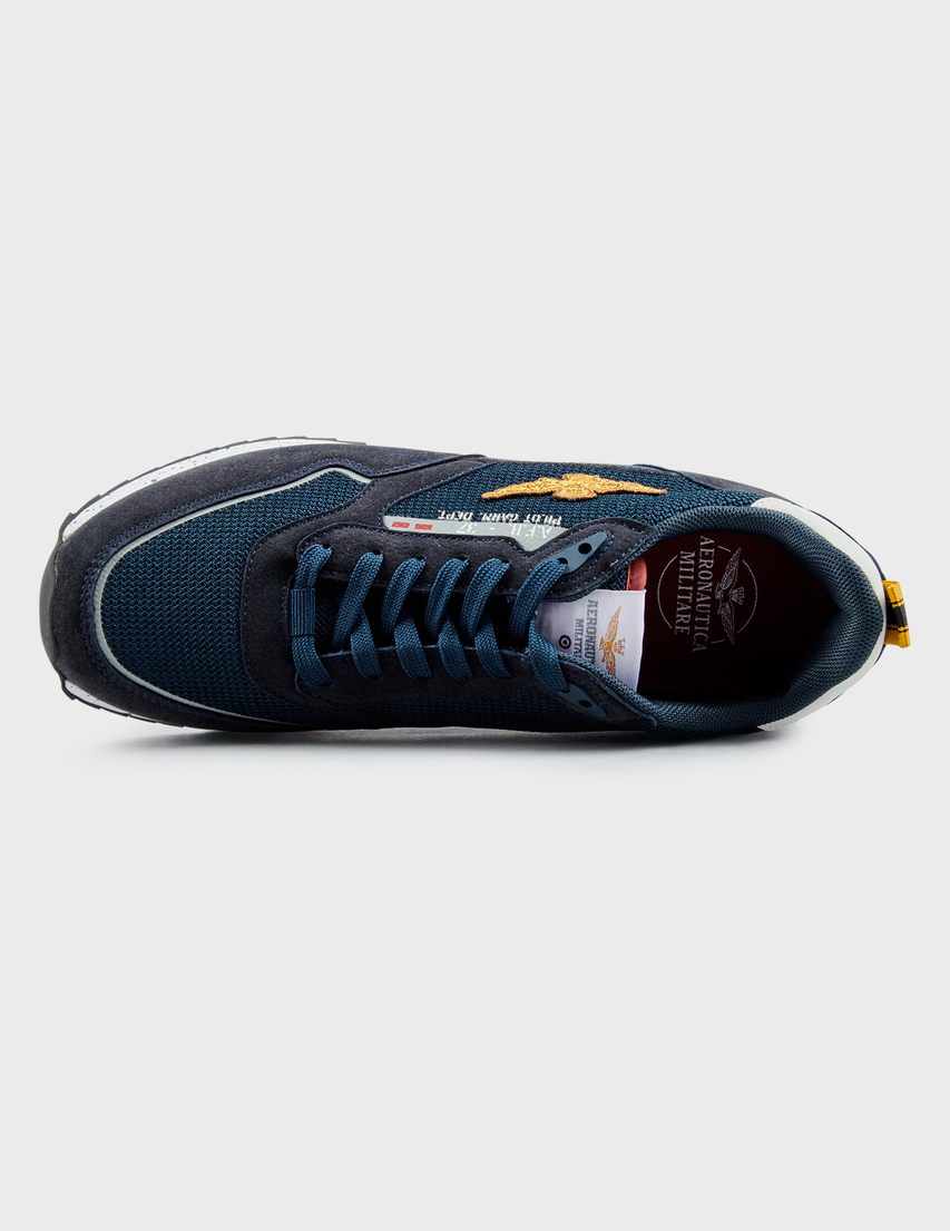 синие мужские Кроссовки Aeronautica Militare 3545_blue 4913 грн