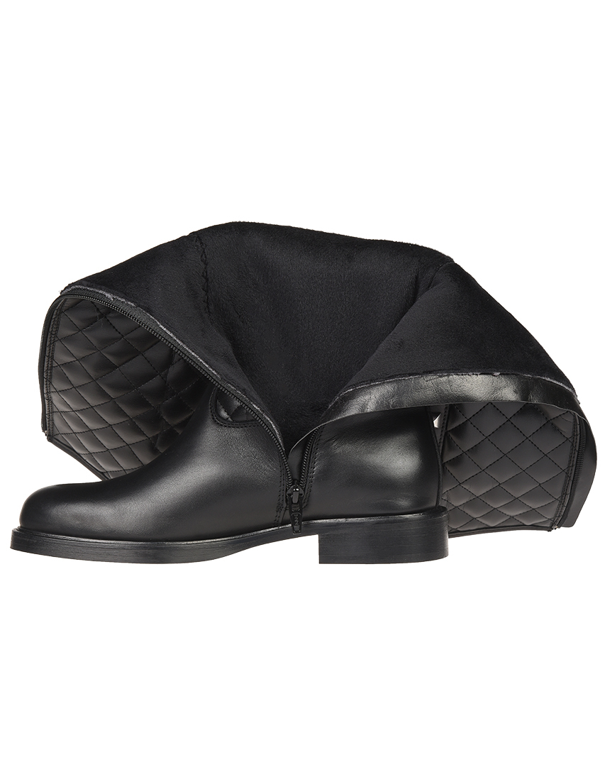 черные Сапоги Trussardi 00271-K299_black размер - 37; 38; 39